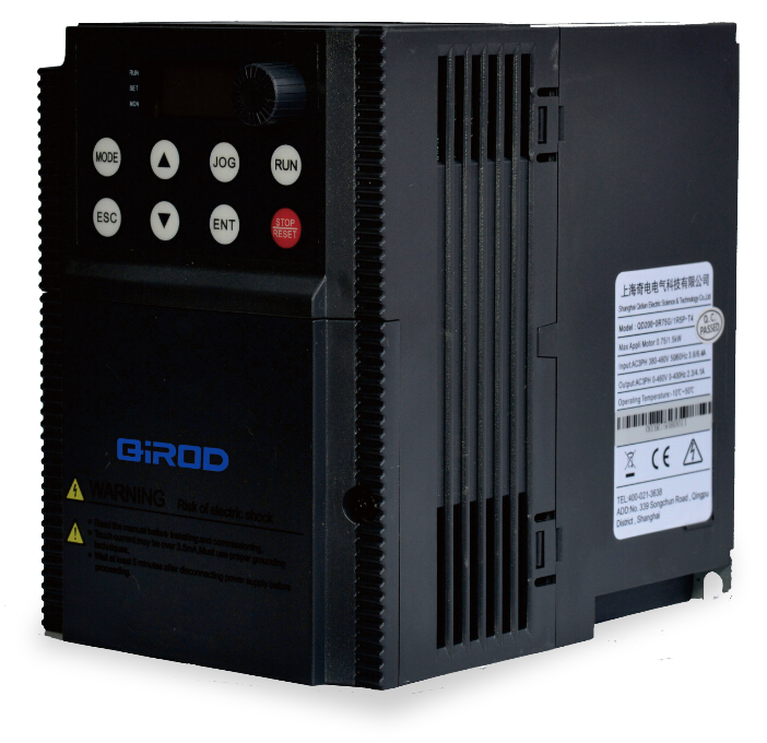 奇電變頻器QD6000的特點: